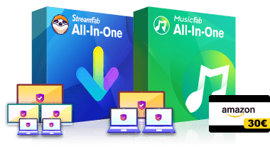 MusicFab & StreamFab All-In-One(Lebenslang)