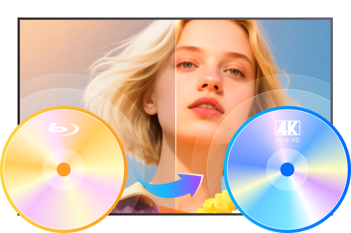 Blu-ray to UHD converter