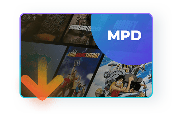 télécharger des vidéos mpd