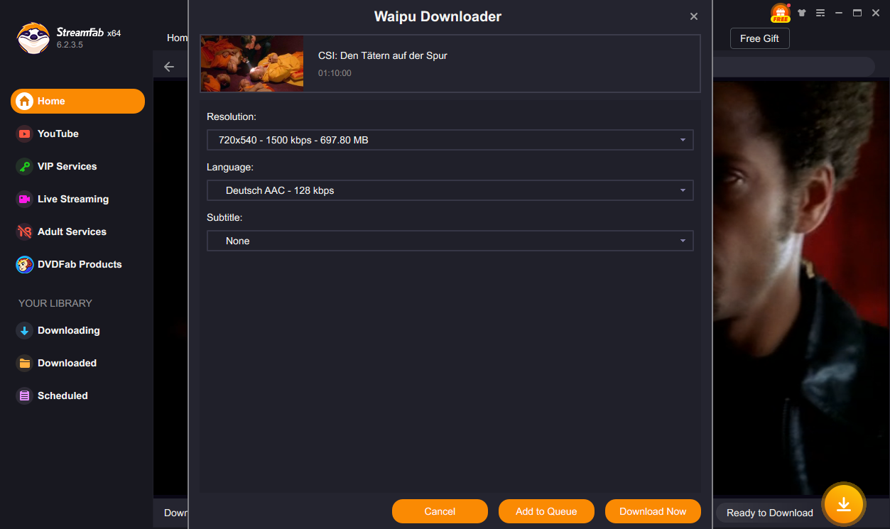 Wie kann man Waipu TV Videos mit StreamFab herunterladen?