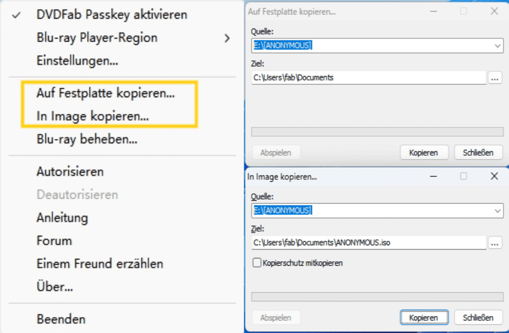 Passkey for blu-ray Anleitung 3