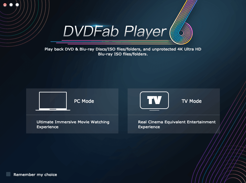 dvdfab media player screenshot 1