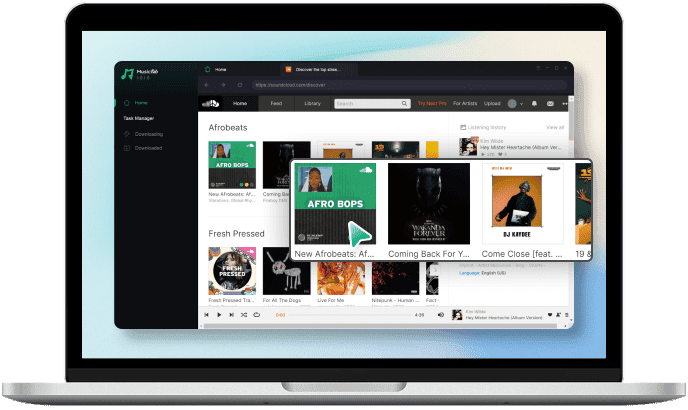 Ouvrez MusicFab et connectez-vous à SoundCloud