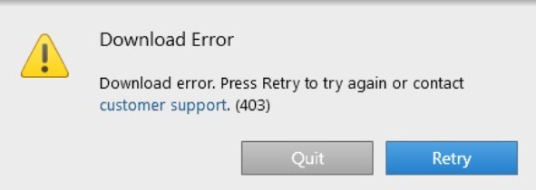 clipgrab not working: clipgrab error downloading 403