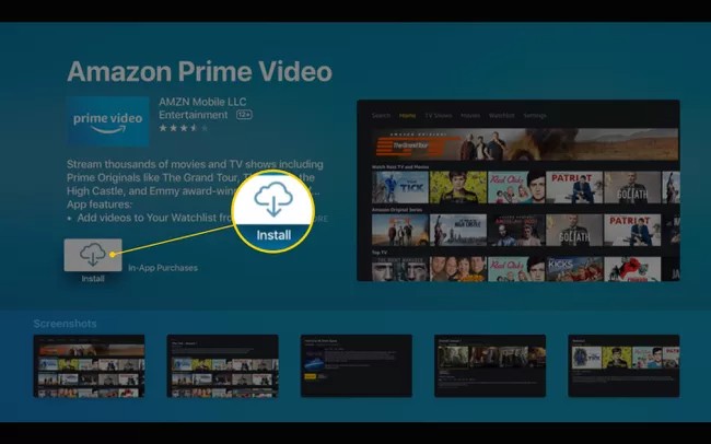 apple tv auf amazon prime:Genießen Sie Amazon Prime Video auf Apple TV mit der Apple TV Prime Video App