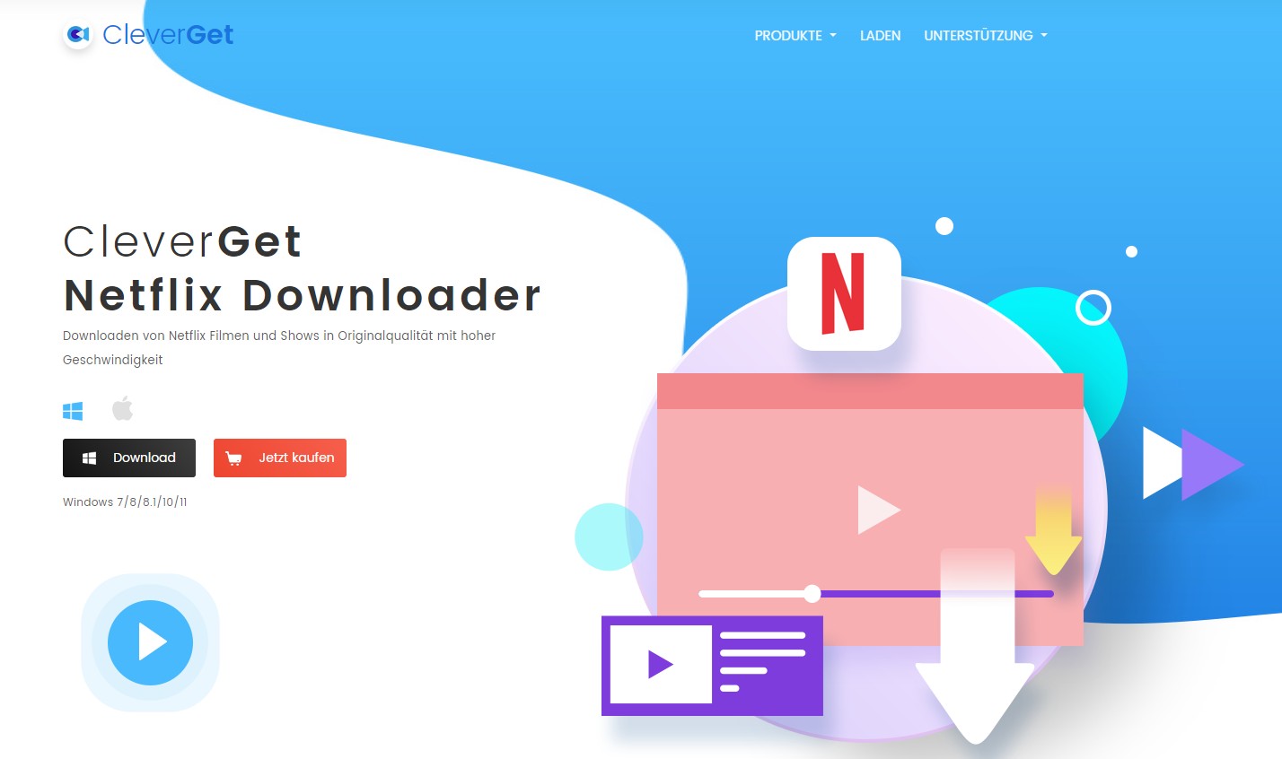 CleverGet Netflix Downloader