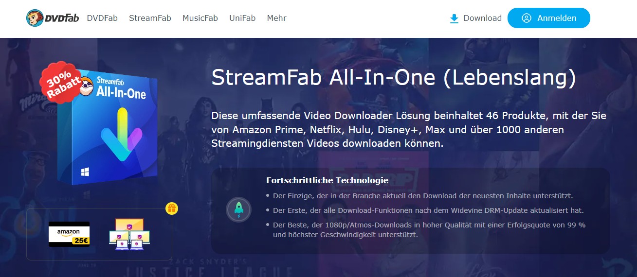 Beste Twitch Clip Downloader für PC: StreamFab