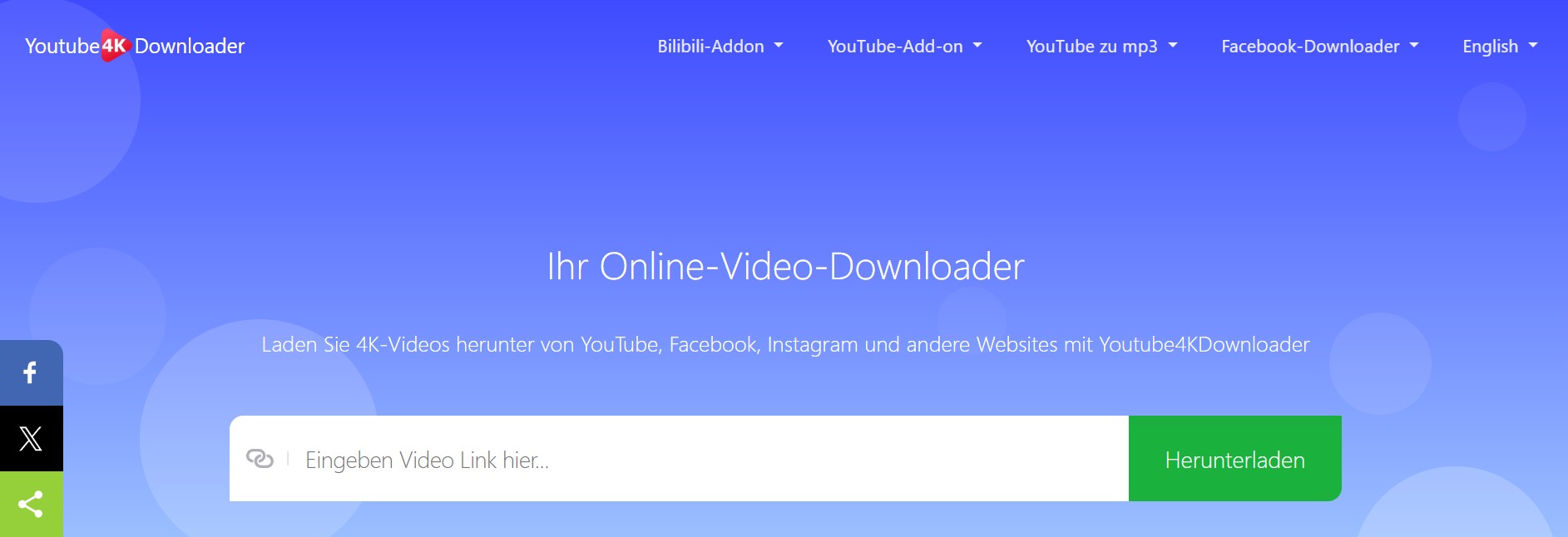 Youtube4KDownloader Online-Video-Downloader