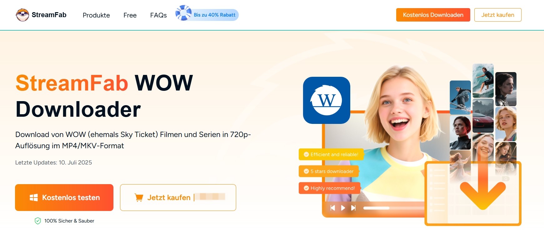 Top 3 Empfehlungen für den besten WOW Downloader