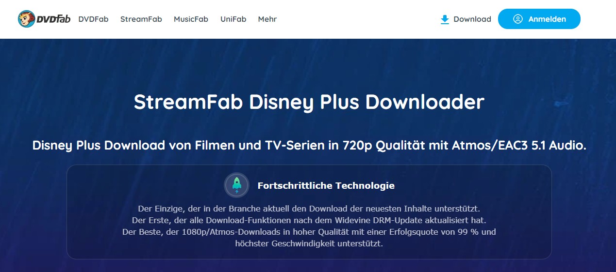 Zusätzliche Empfehlung: Disney Plus Filme und TV-Serien mit StreamFab herunterladen