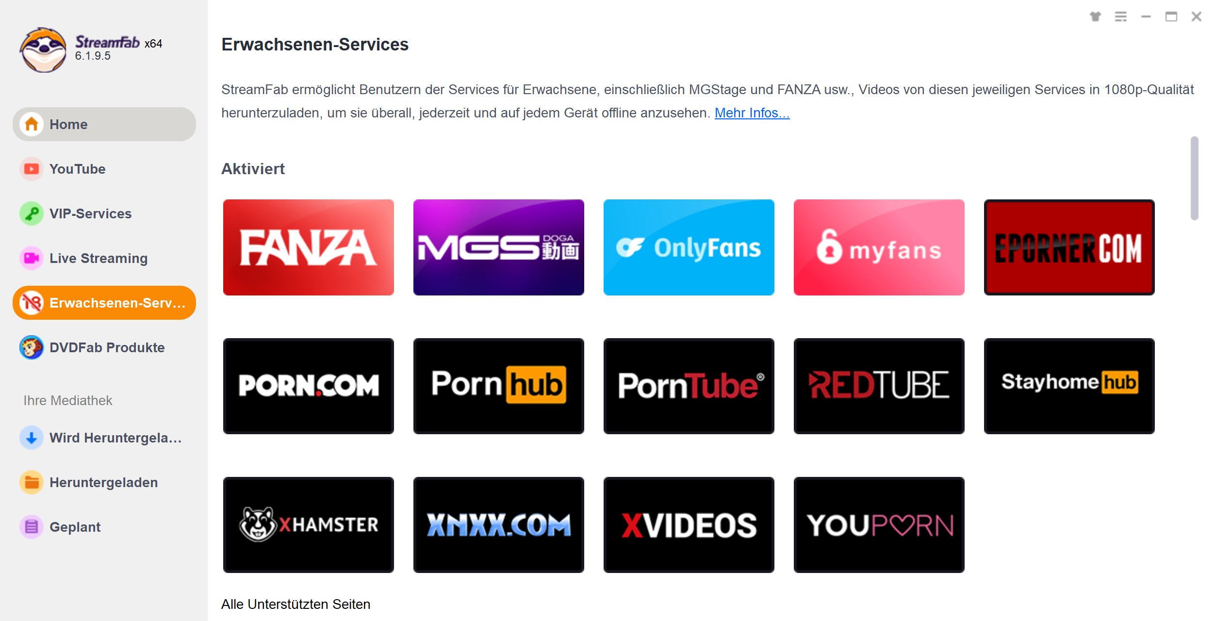 Mit StreamFab: Wie kann man Videos von YouPorn downloaden?