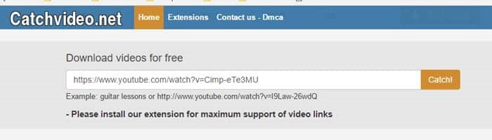 youtube downloader free online:10. Catchvideo.net - YouTube Video online herunterladen