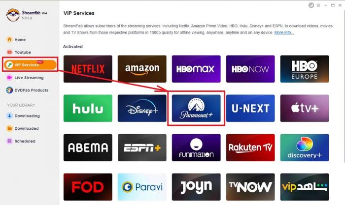 So laden Sie Paramount Plus-Videos mit StreamFab Paramount Plus Downloader herunter