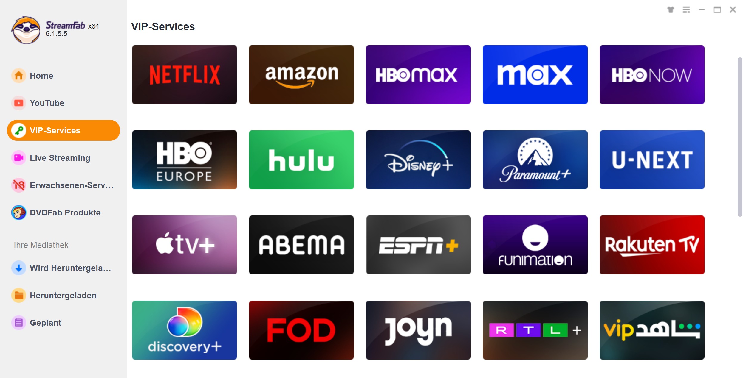 Beste Methode: Rippen von Prime Video als MP4 mit StreamFab Amazon Downloader