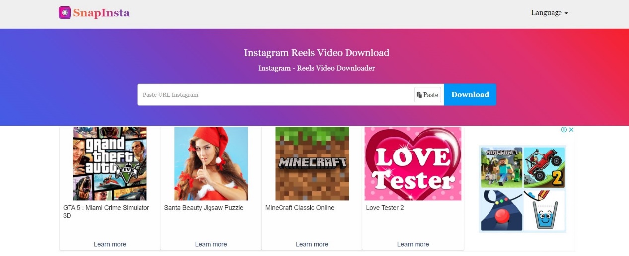 ig Video-Downloader:SnapInsta Reels Video Downloader