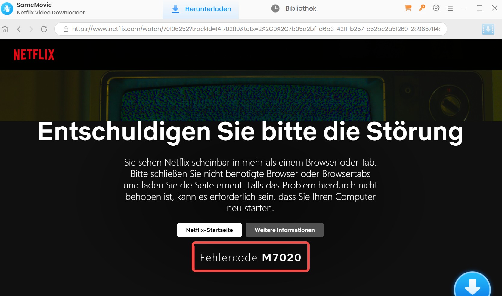 Fehlercode