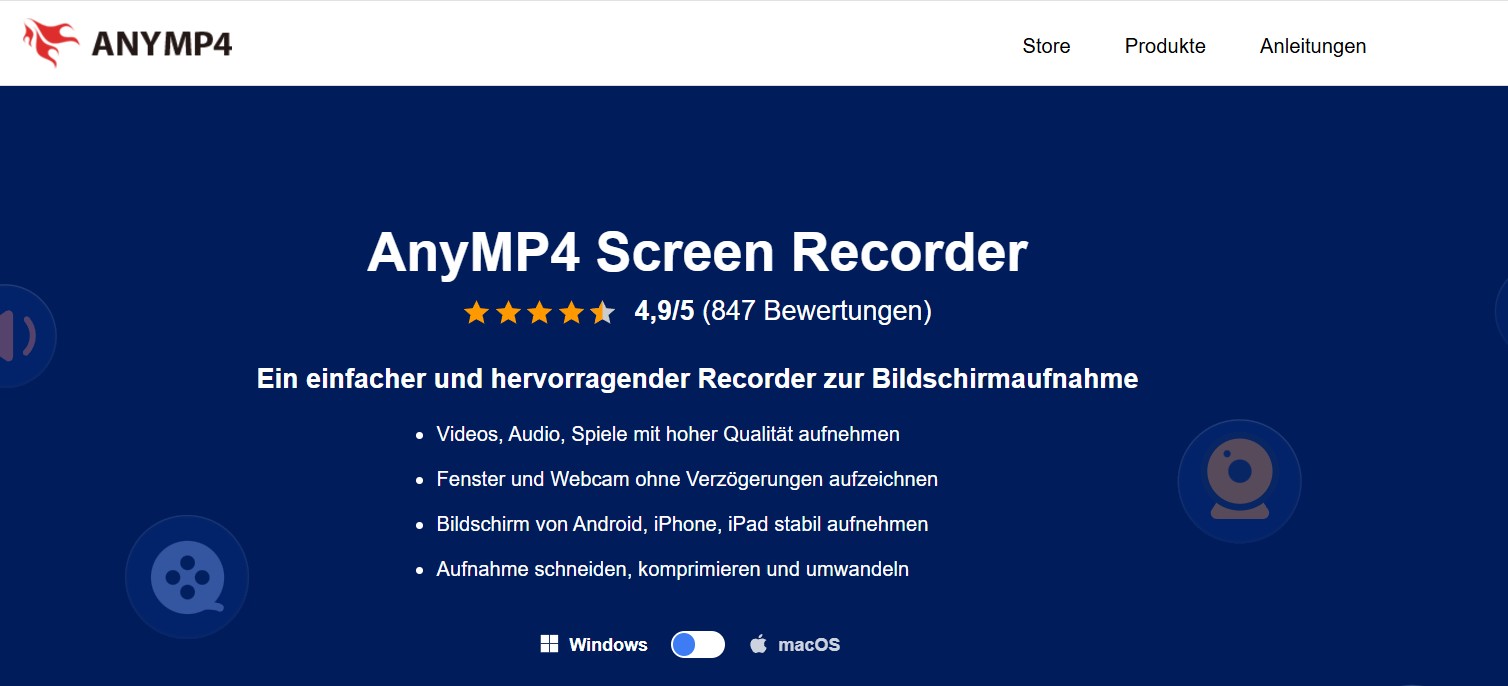 Joyn Video Download mit dem Rekorder