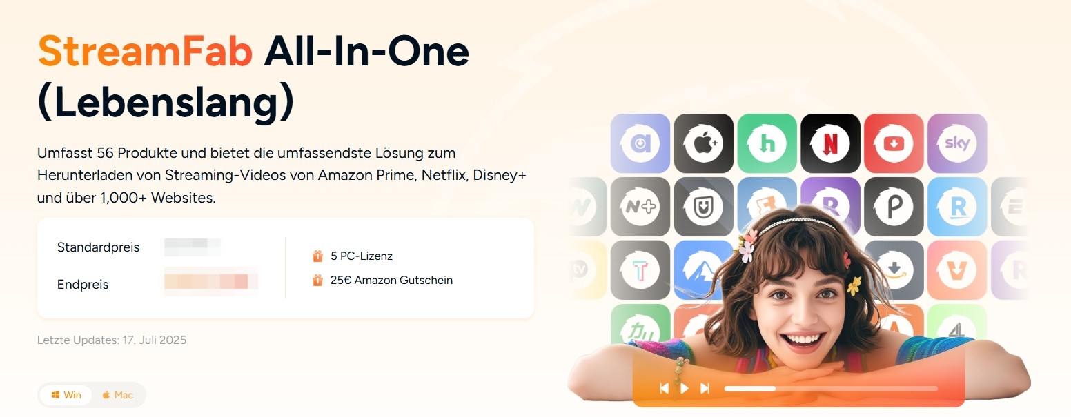 Videos von Streaming-Diensten zum Anschauen auf Apple TV herunterladen