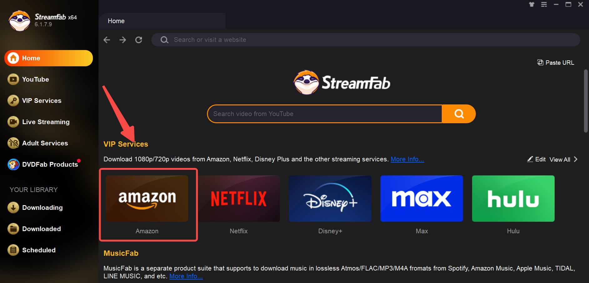 Download prime channel videos with streamfab