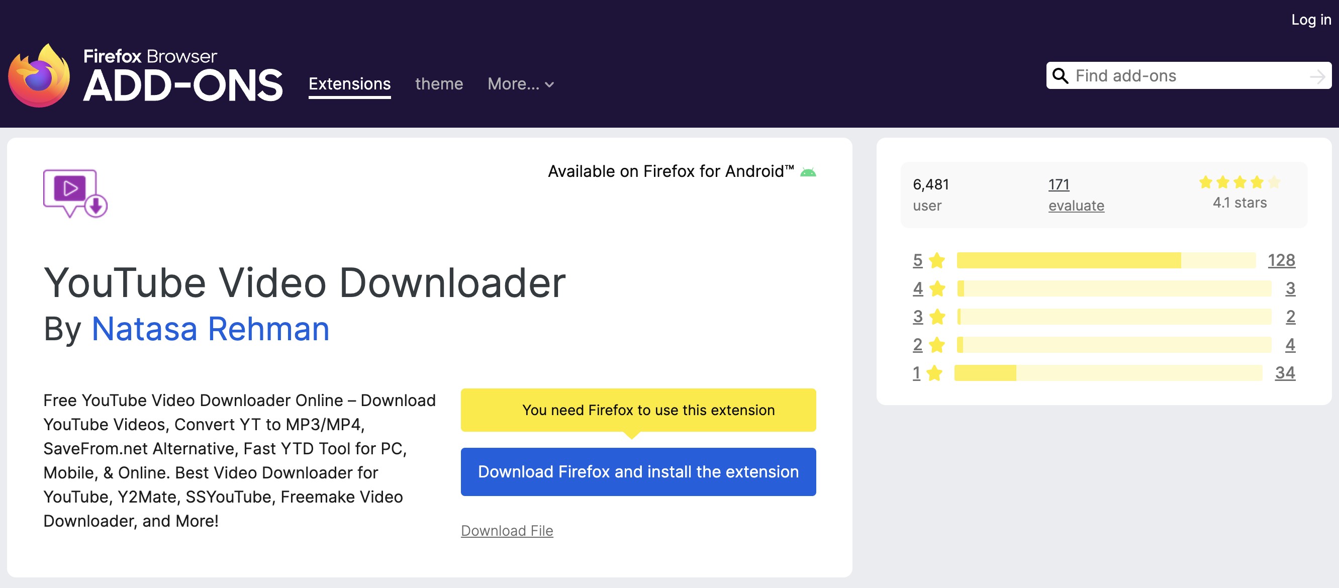 5 Best Firefox & Chrome Extensions for Downloading YouTube Videos: YouTube video downloader
