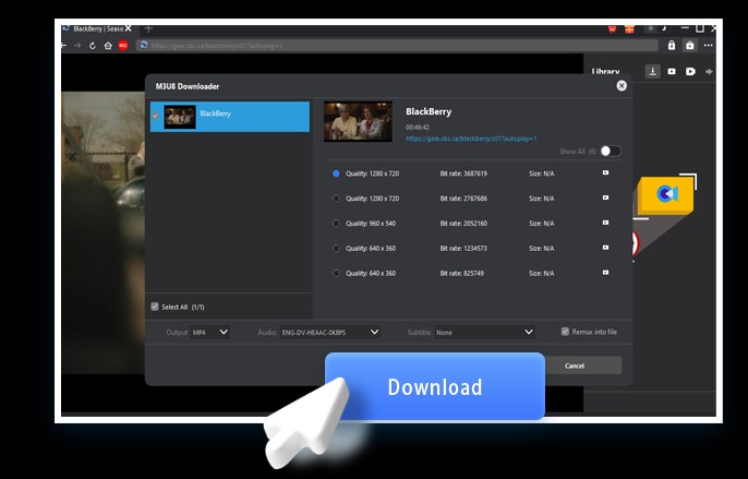 Find The Best Way to Download M3U8 Videos (real and effective in 2025): cleverget step