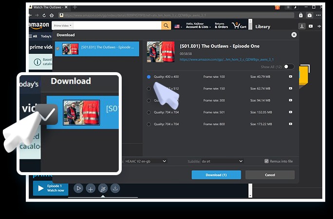 how to download shows on bet plus: step 3 of cleverget