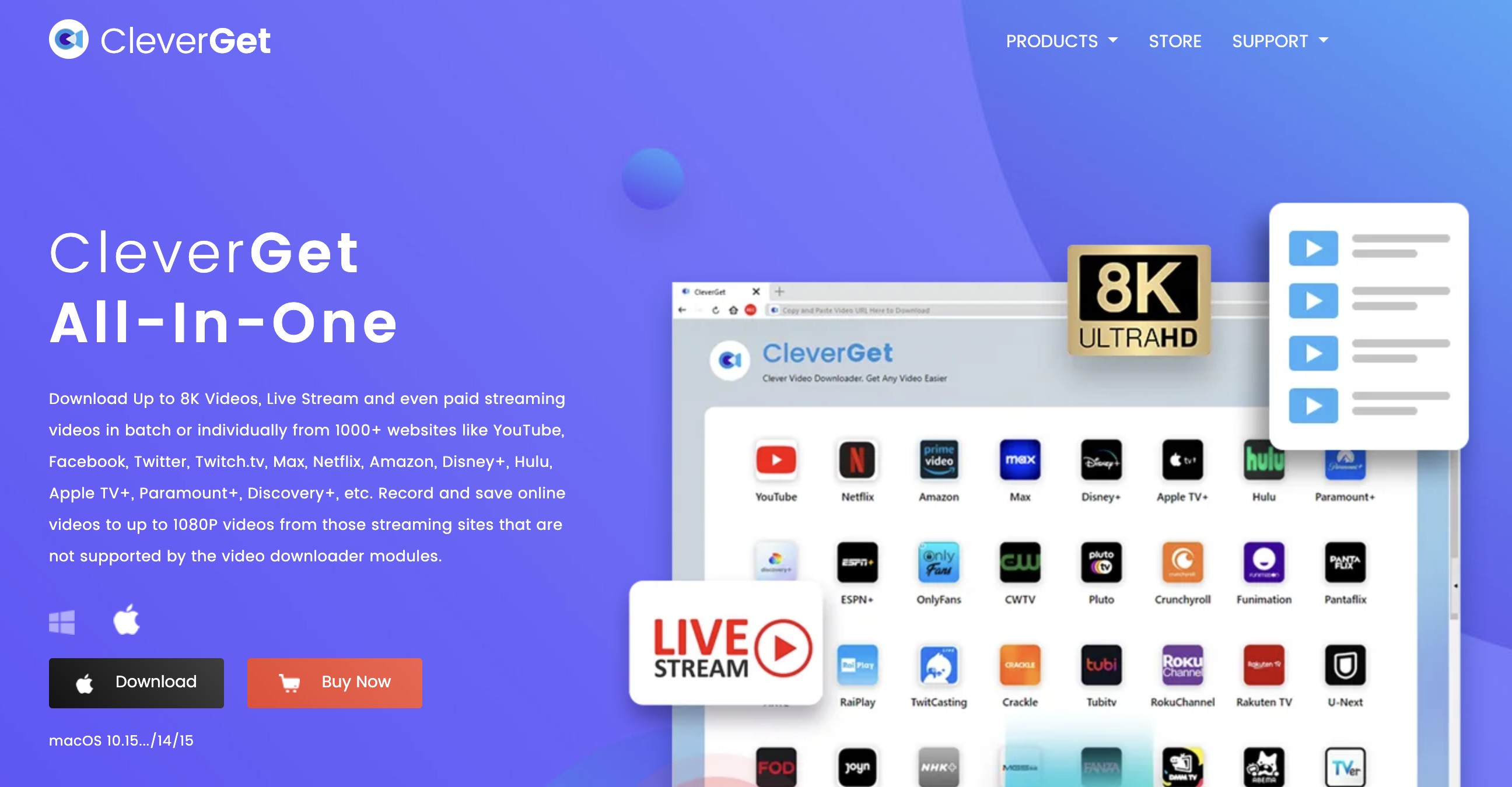 how to download videos from mewatch: cleverget