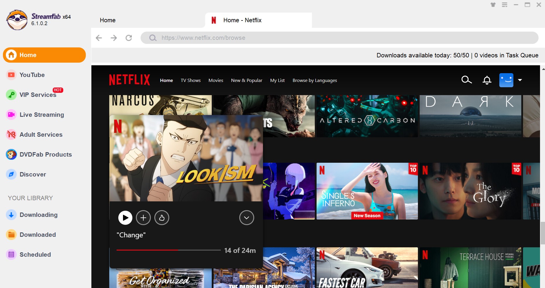 how to download netflix shows on tablet