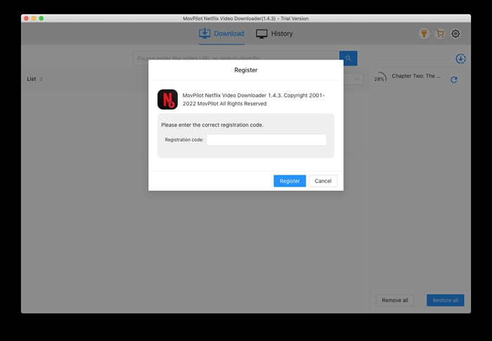 Wie benutzt man Movpilot Netflix Downloader?