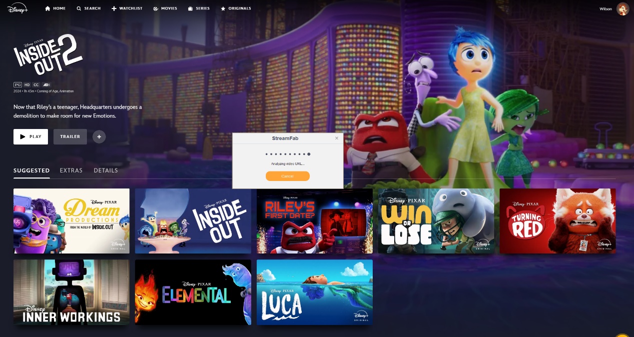 alternative to record disney+ with obs: streamfab