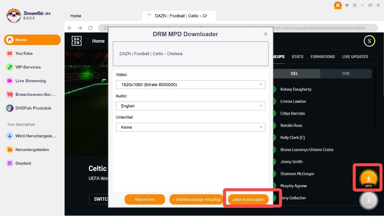 7 beste DAZN Video Downloader