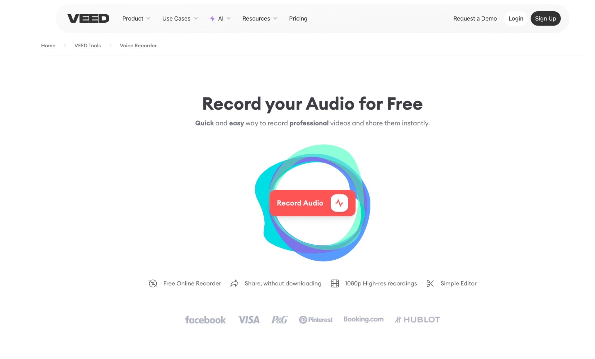 VEED.IO Audio Recorder