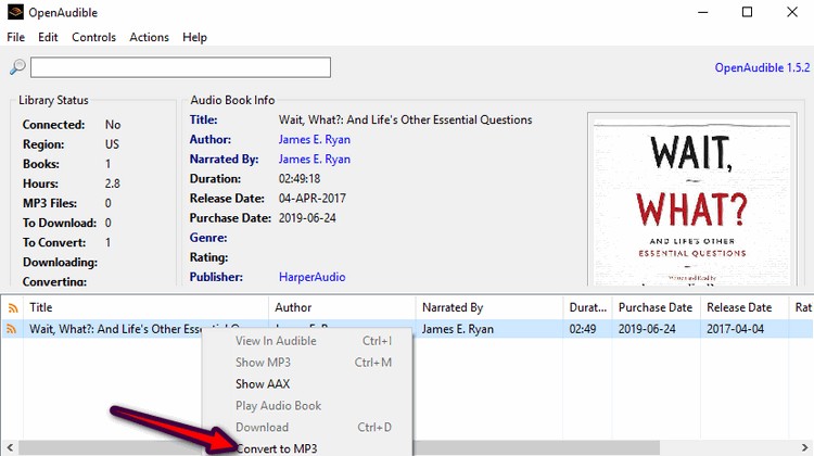 click Yes to allow OpenAudible