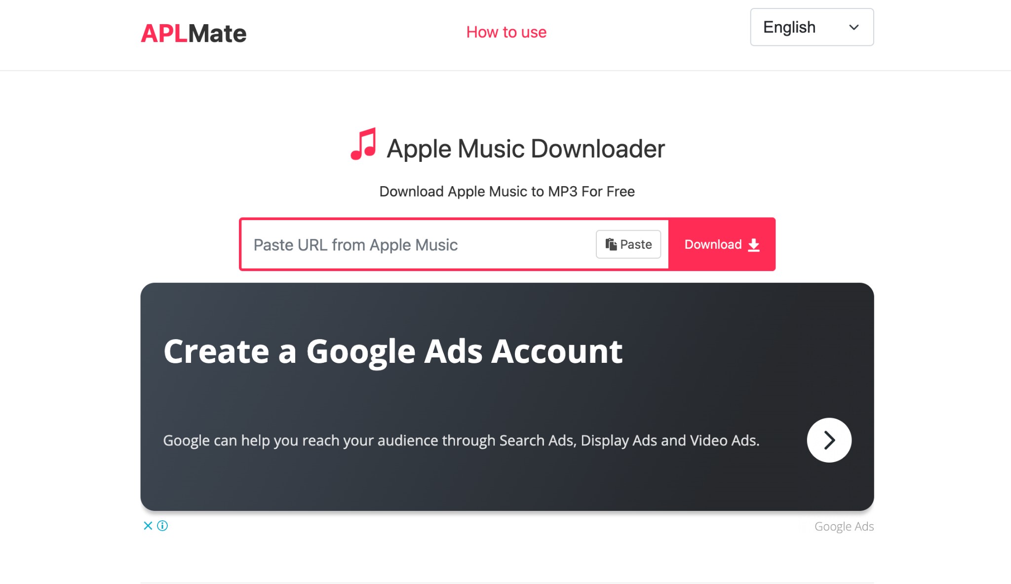 How to Download Songs From Apple Music Using The Online Tool: APLMate