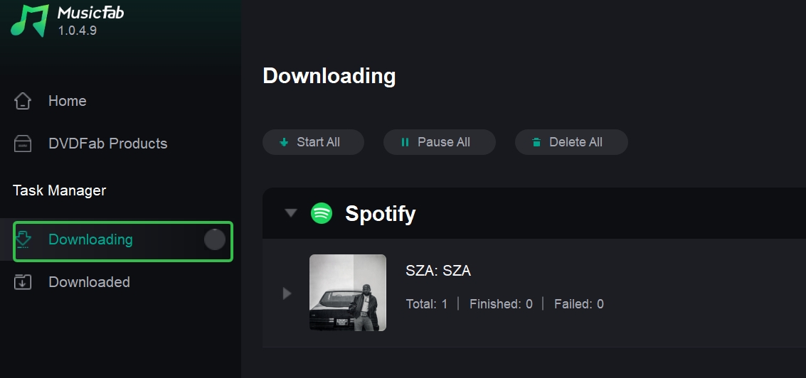 download section