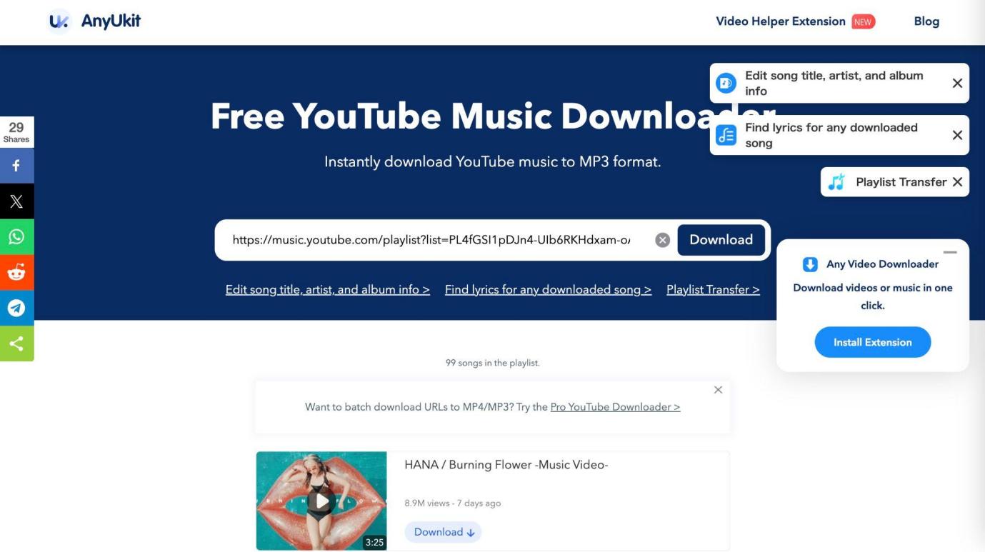 youtube music downloader online