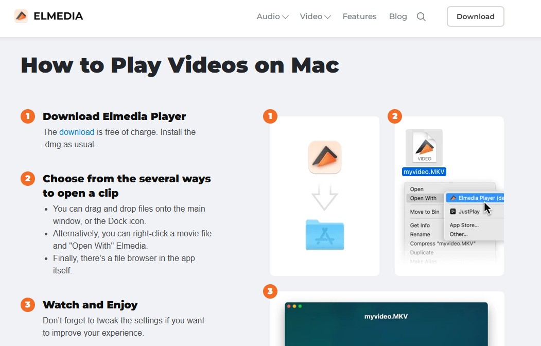 Elmedia Player for Mac