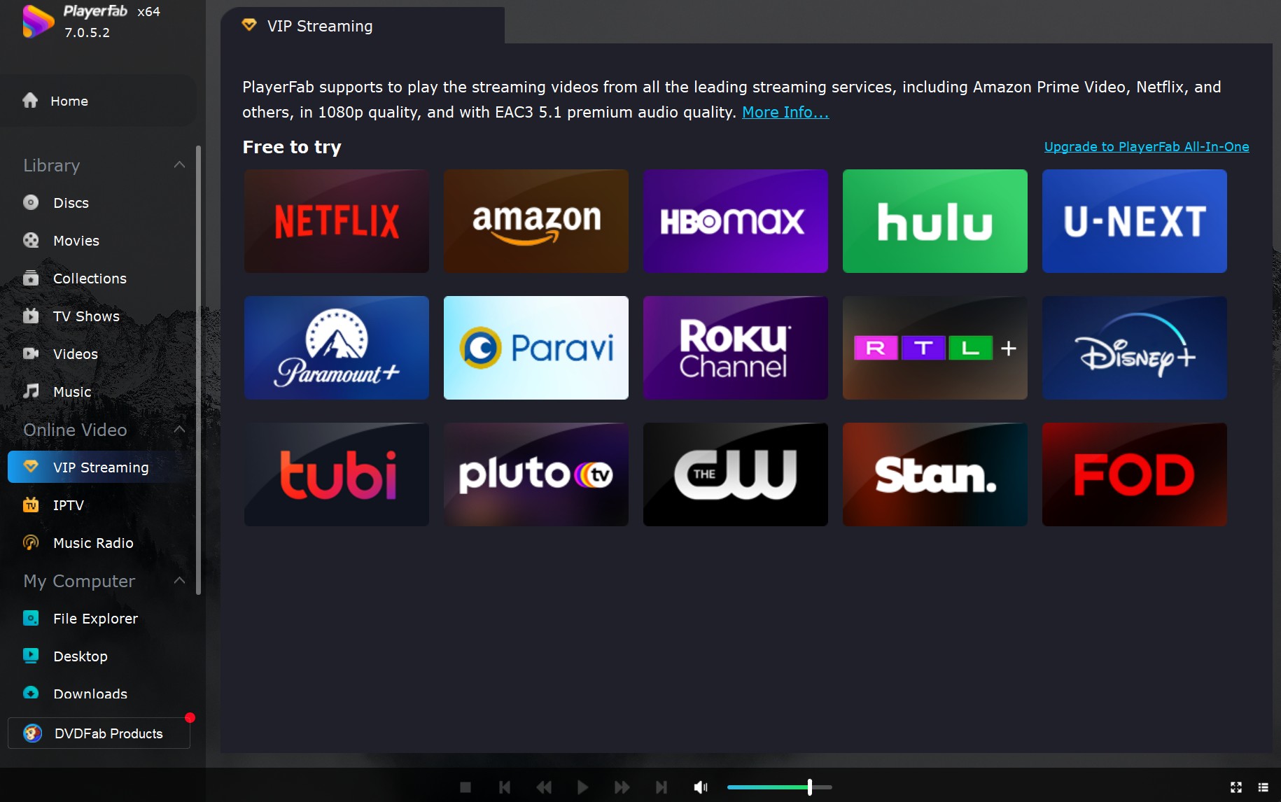 Best 4K Blu-ray DVD Player Software with Netflix Streaming