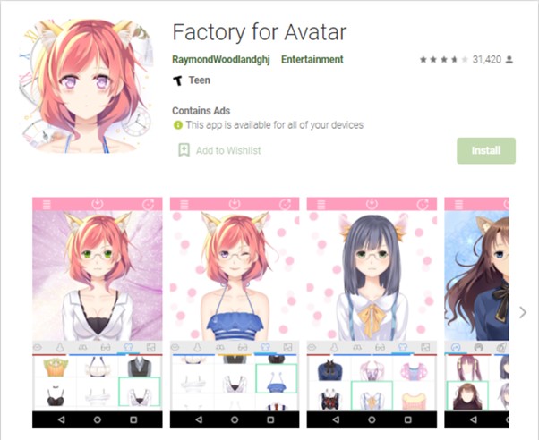 avatar maker anime Factory For Avatar