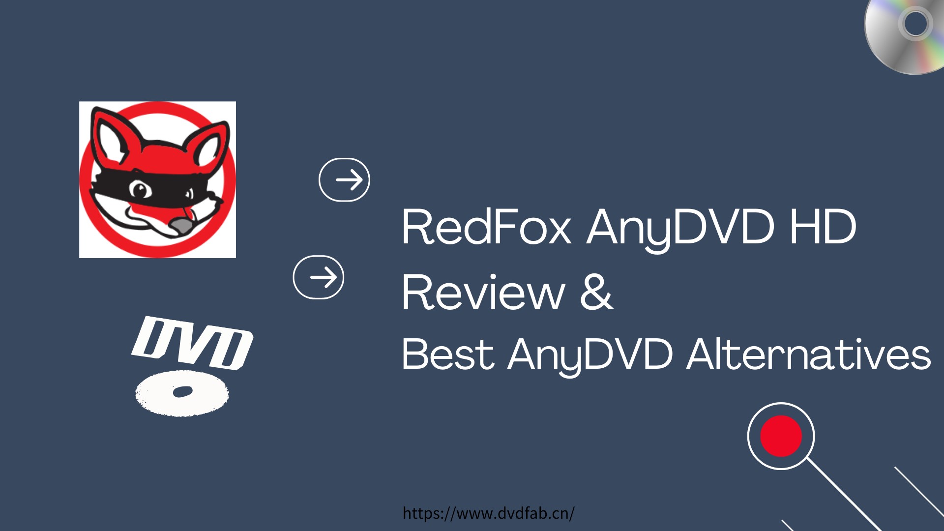 Introduction to AnyDVD HD and the Best AnyDVD Alternatives