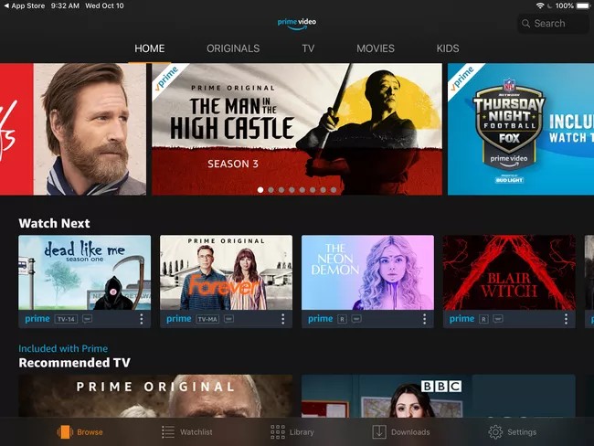 how to watch Amazon Prime on Apple TV