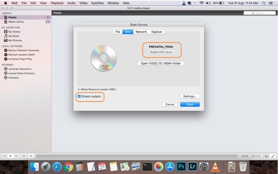 Comment convertir un DVD en MP4 sur Mac avec vlc