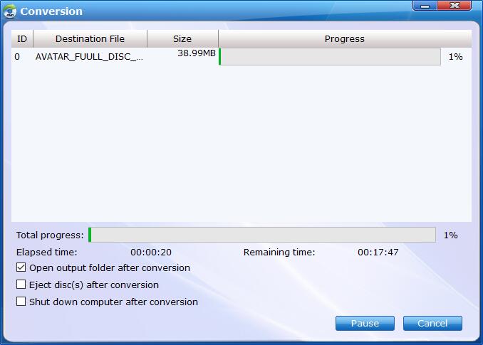 Convertir ISO en MP4 avec EaseFab DVD Ripper