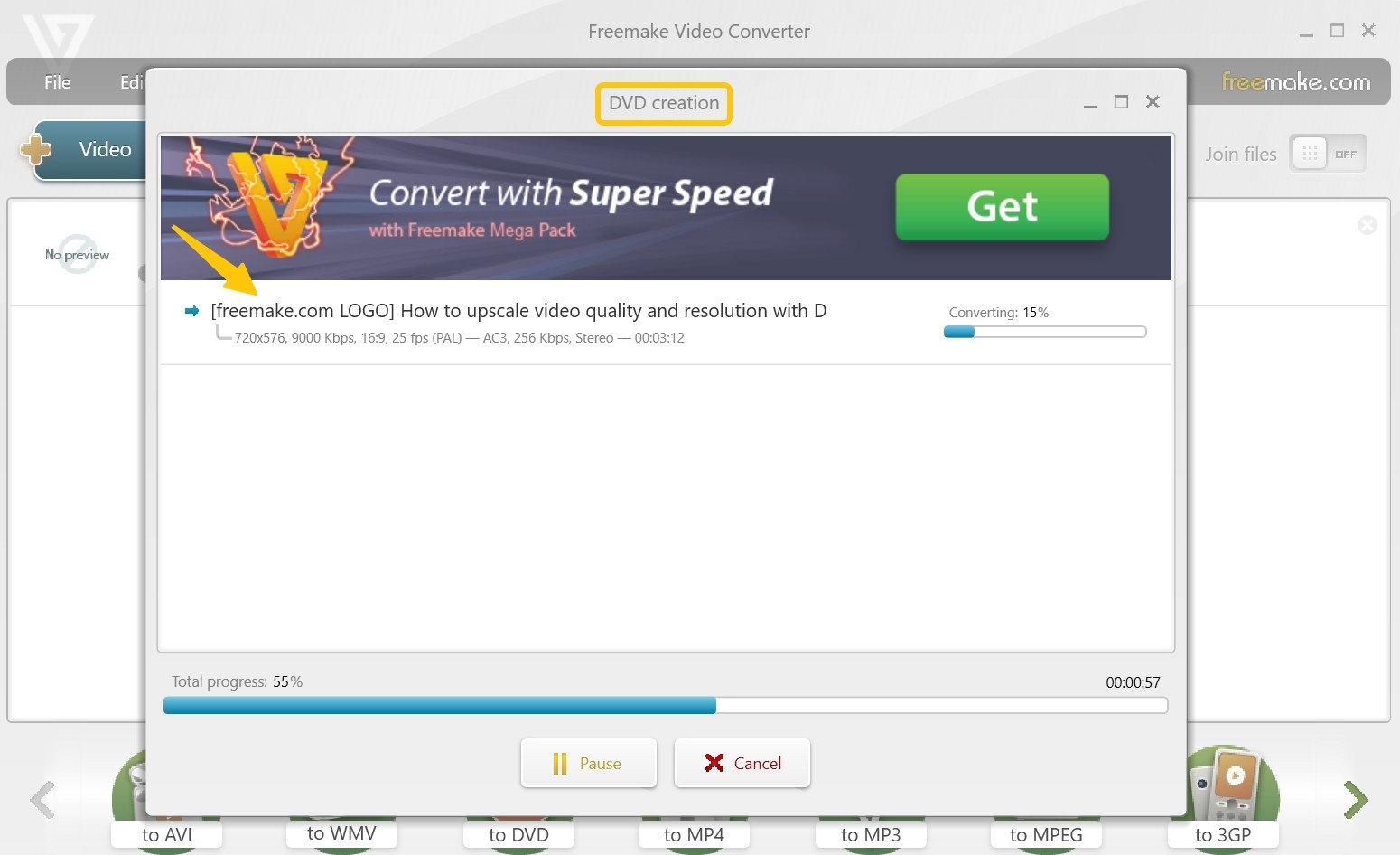 How to Convert MP4 to DVD Free