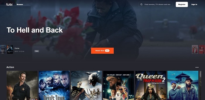 crackle streaming:2. Tubi