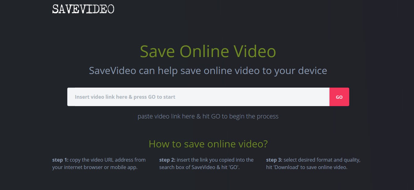 dailymotion video downloader:2. SaveVideo