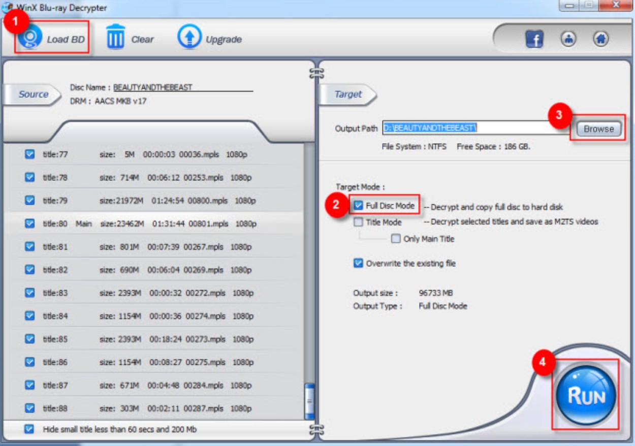 Tolle Tools zum Blu-rays Kopieren auf Ihre Festplatte: WinX Blu-ray Decrypter