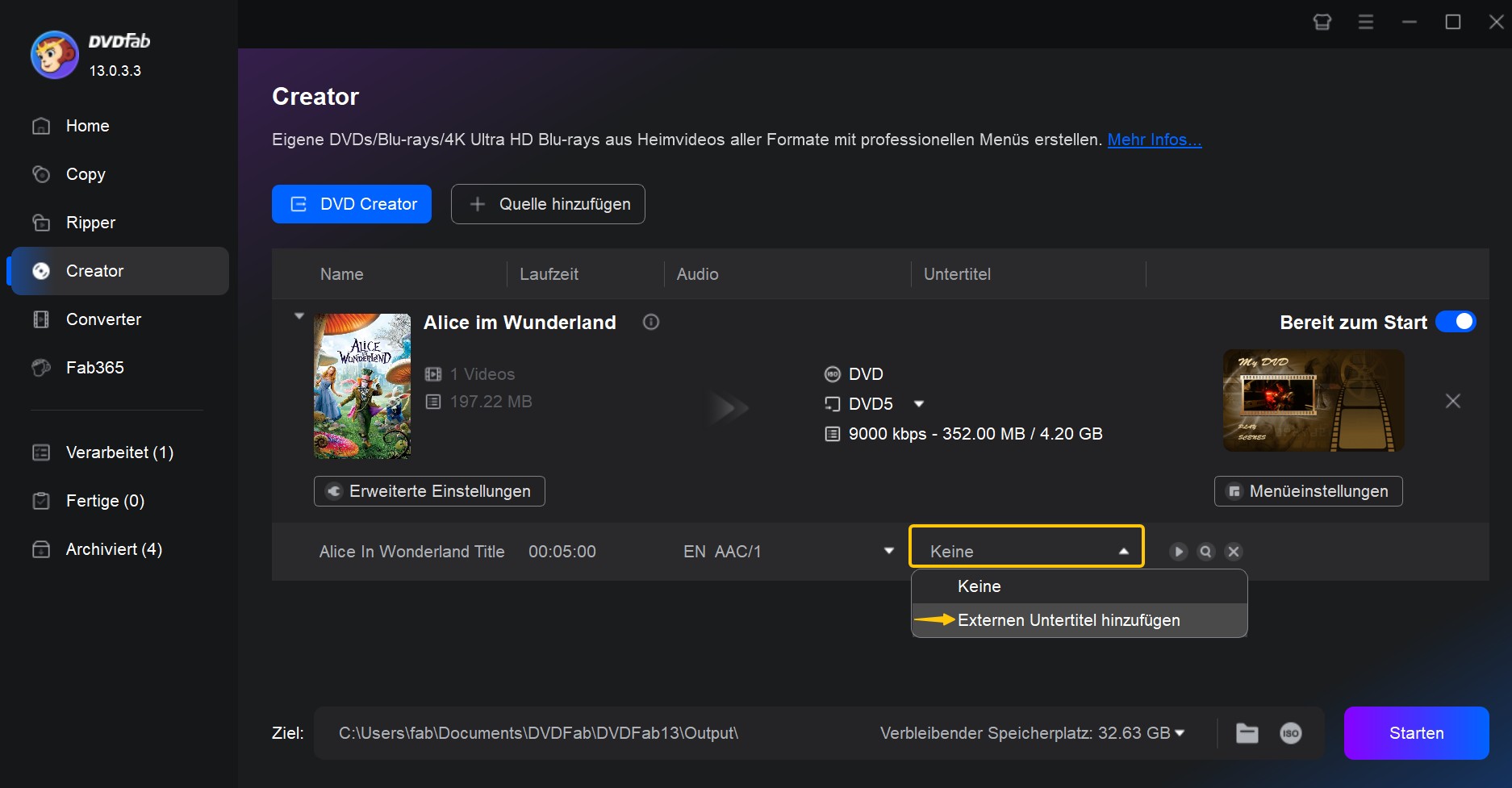Video_TS auf DVD brennen