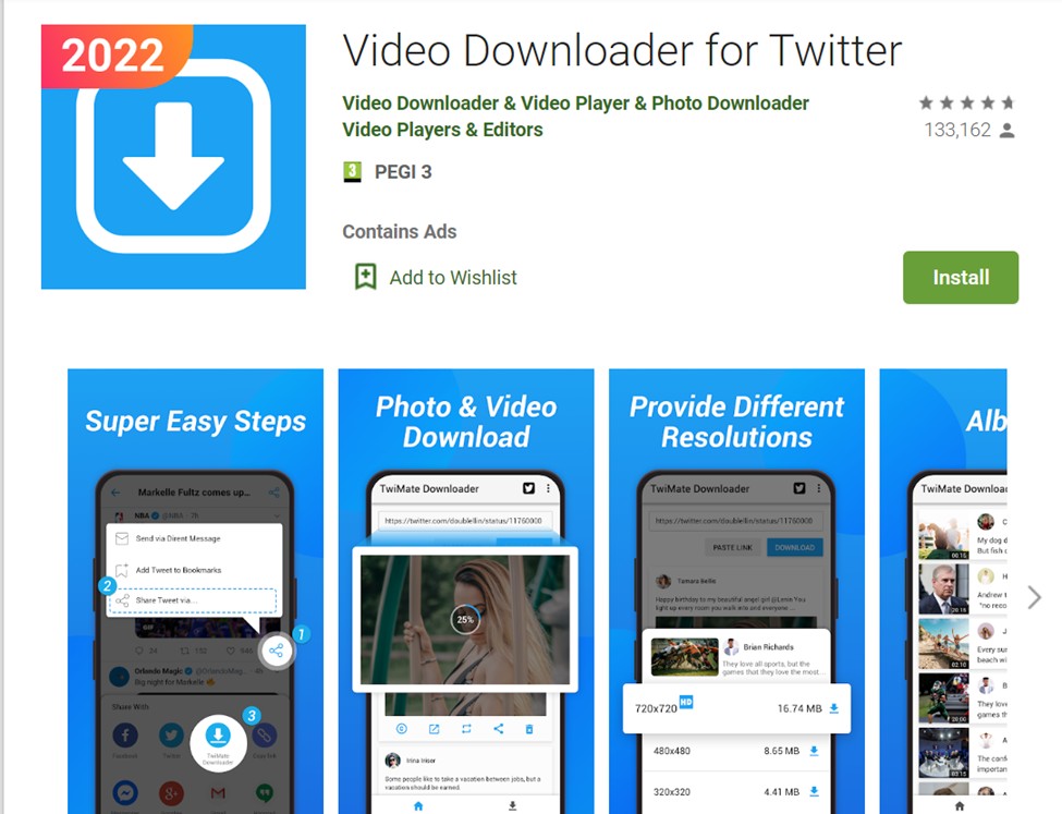 twitter video download:Video Downloader für Twitter – Twitter Video Download Android