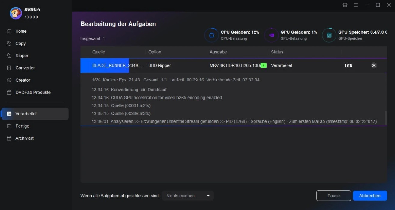3D-Blu-rays für Gear VR umwandeln - Schritt-für-Schritt-Anleitung